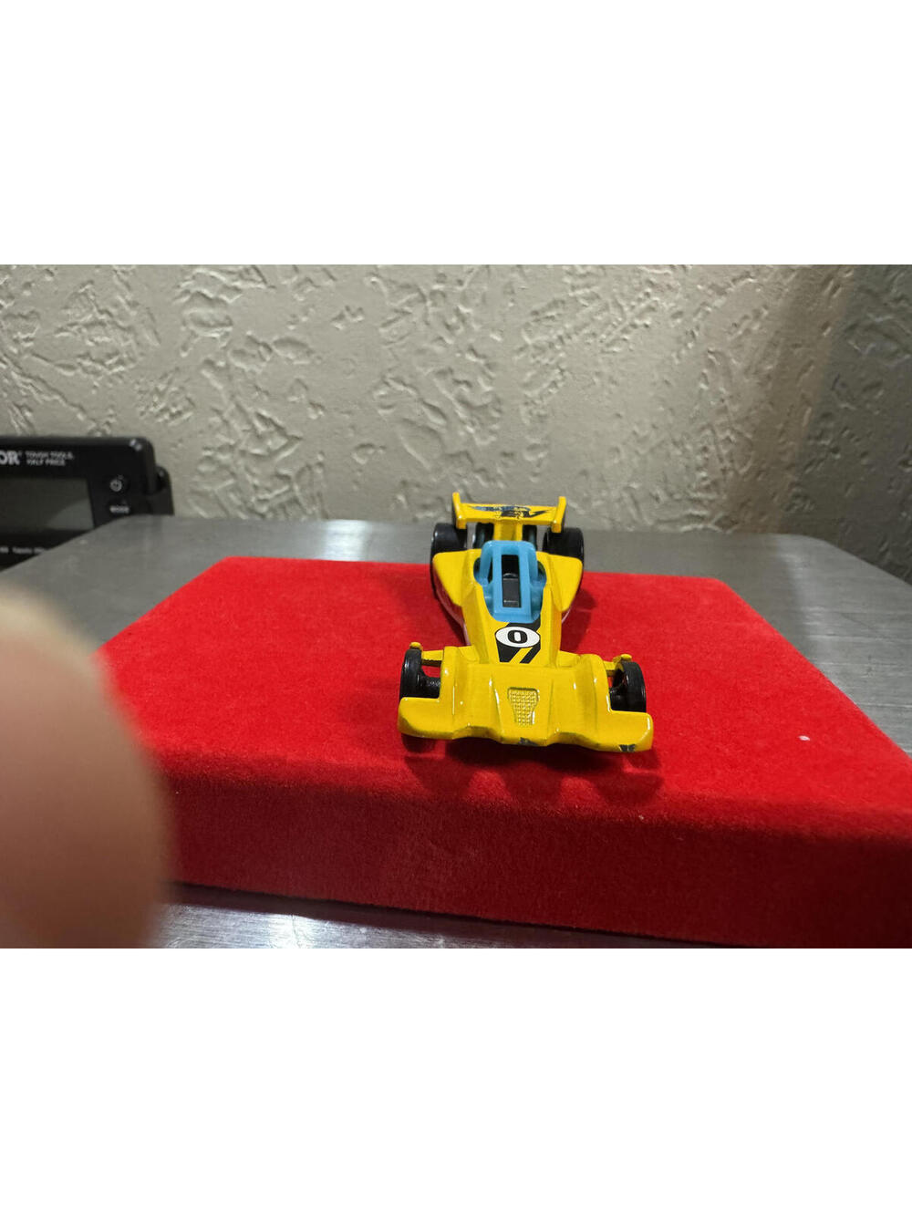 Hot Wheels Yellow Formula 1 Race Car Toy